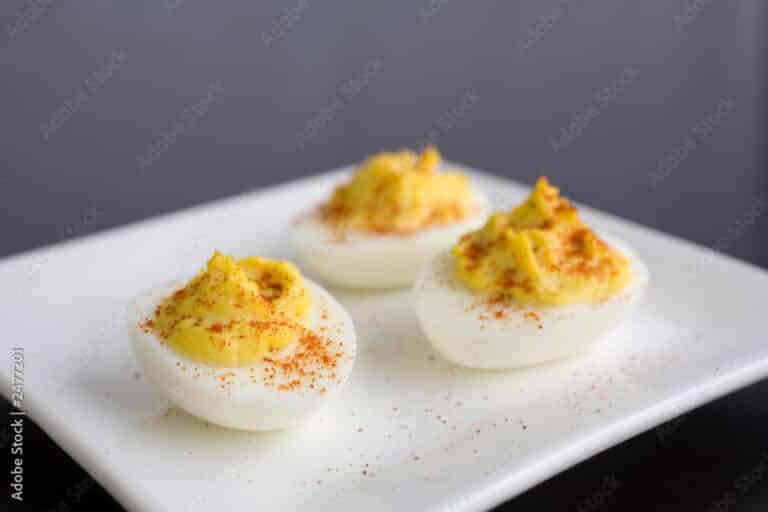 deviled eggs with smoked paprika